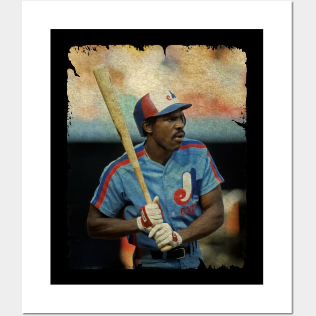 Andre Dawson in Montreal Expos Wall Art by PESTA PORA